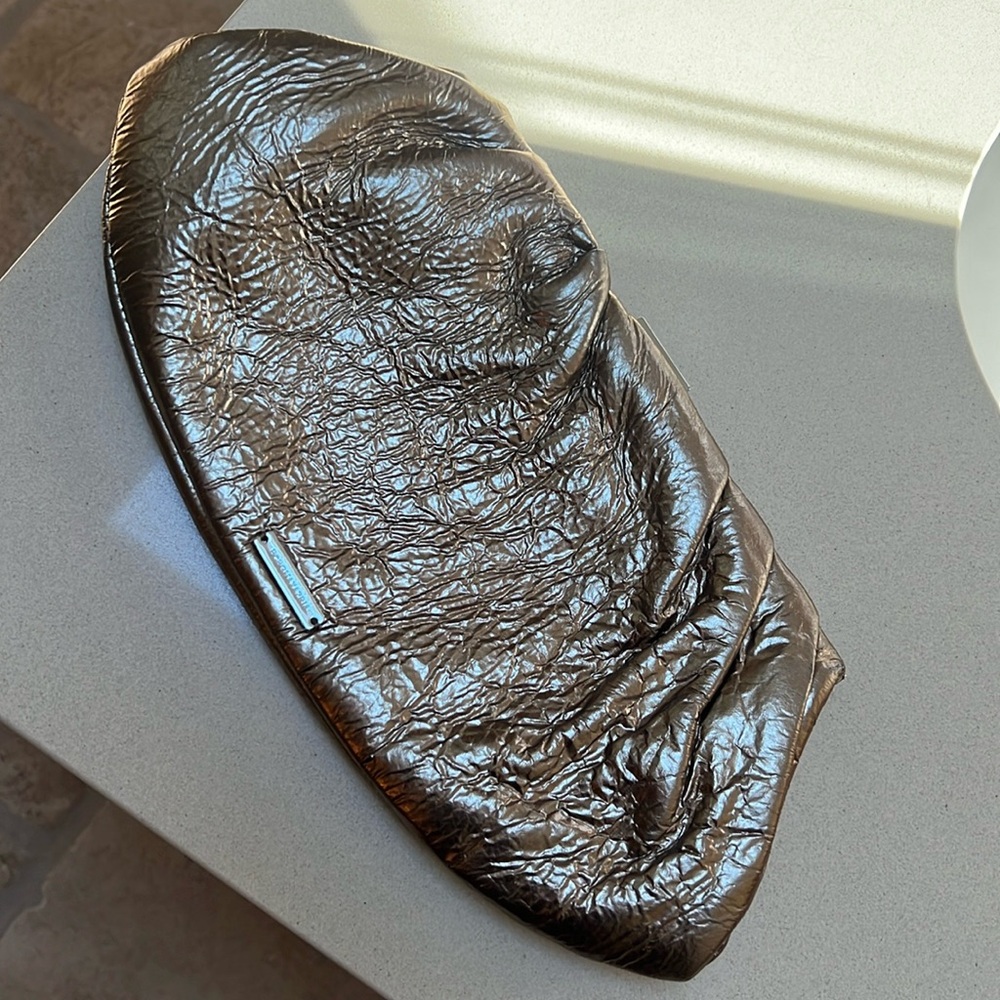 BCBG Bronze Evening Clutch.